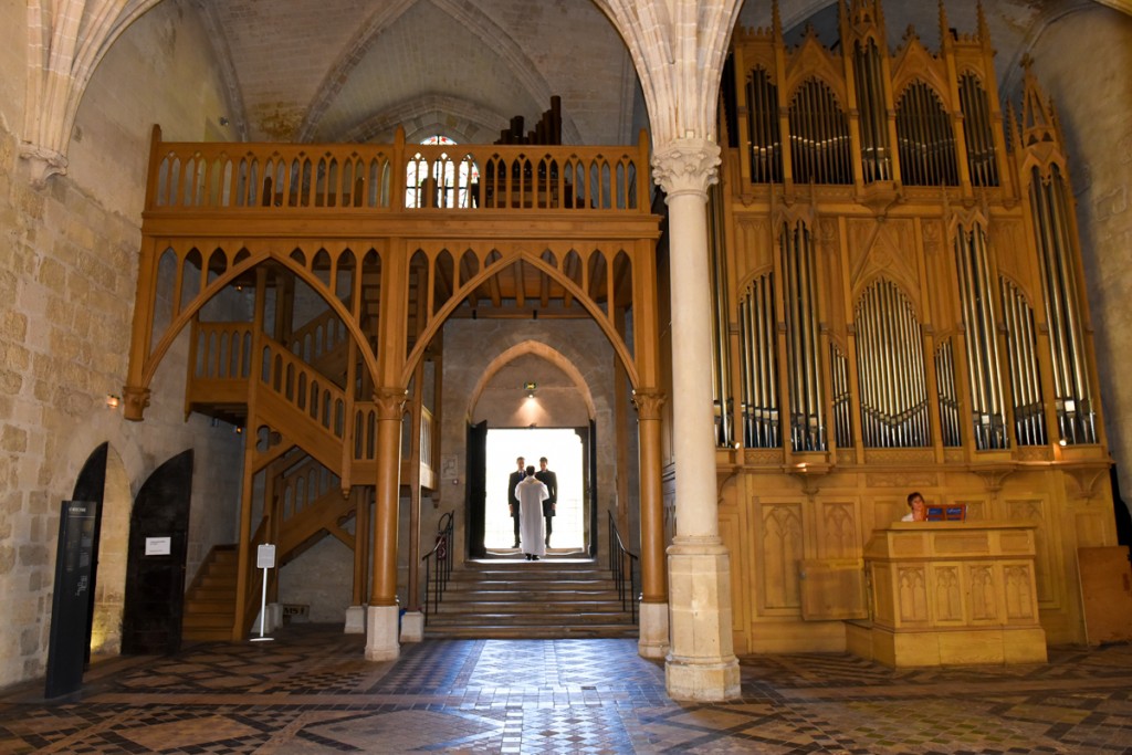 un mariage émouvant à l'abbaye de Royaumont