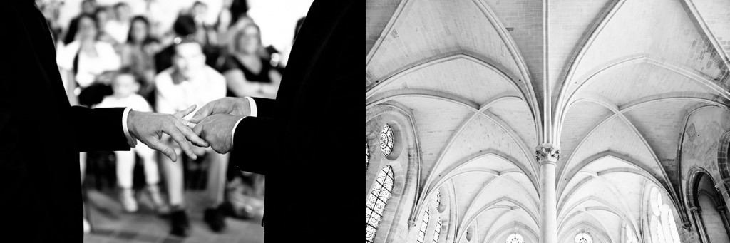 un mariage émouvant à l'abbaye de Royaumont